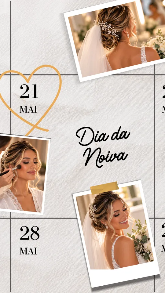 Template de Story para noivas