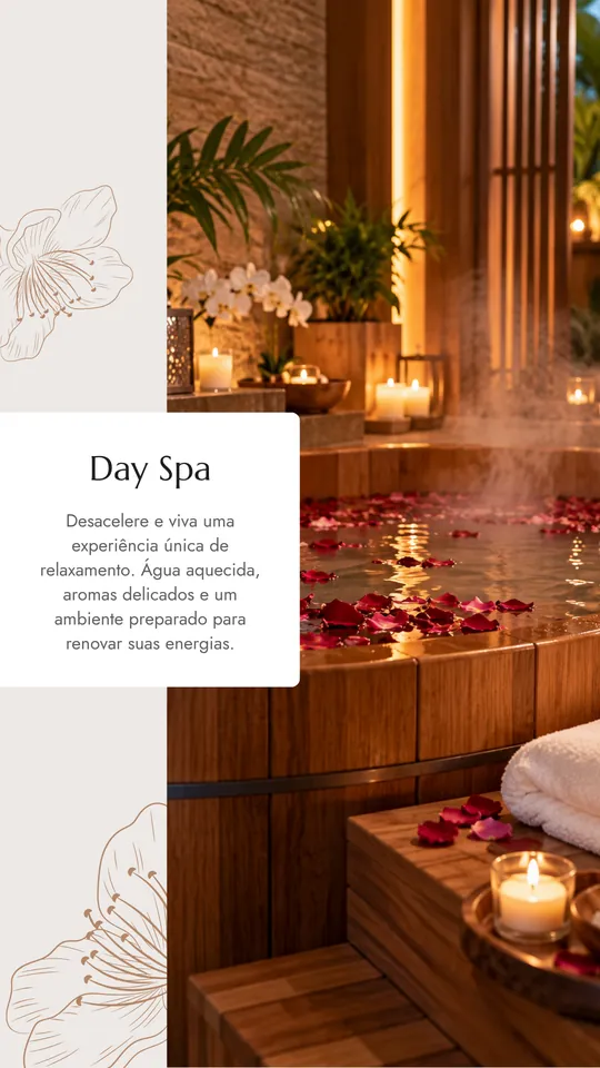 Template de Story para day spa